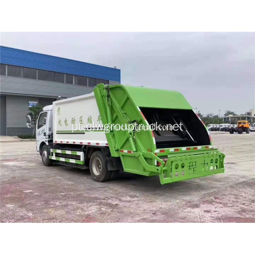 Caminhão de lixo elétrico pequeno ecológico 4x2
